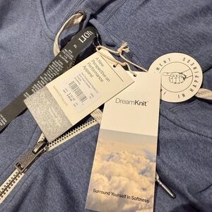 Vuori Halo 2.0 Blue Quartz Heather Halo Performance Hoodie